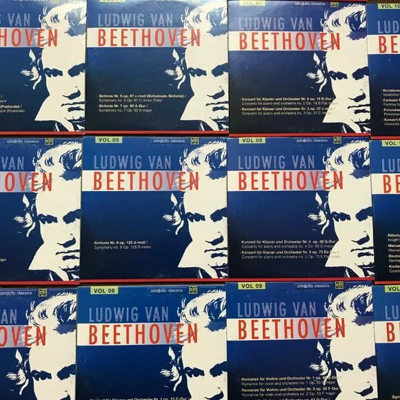 Ludwig Van Beethoven Complete Works 46 CD Collection Box Set